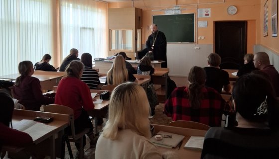 Беседу ведёт иерей Павел Кулиш