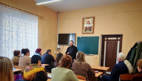 Встреча с архимандритом Саввой Мажуко