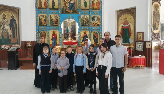 В храме Покрова Пресвятой Богородицы г.п.Стрешин