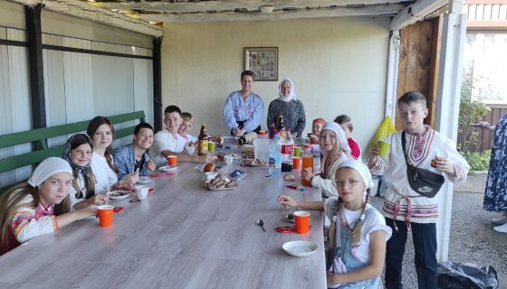 На уроке