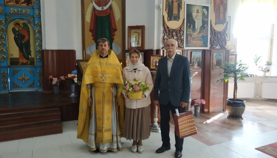 С супружеской четой Лубневских