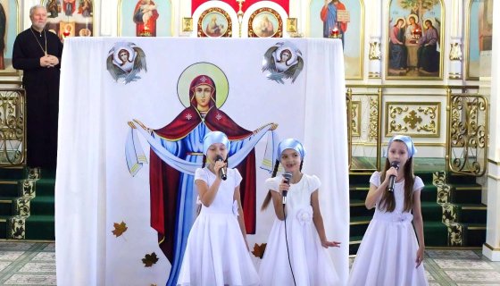 Выступление воскресной школы