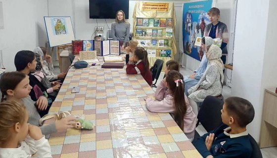 В воскресной школе "Росток"