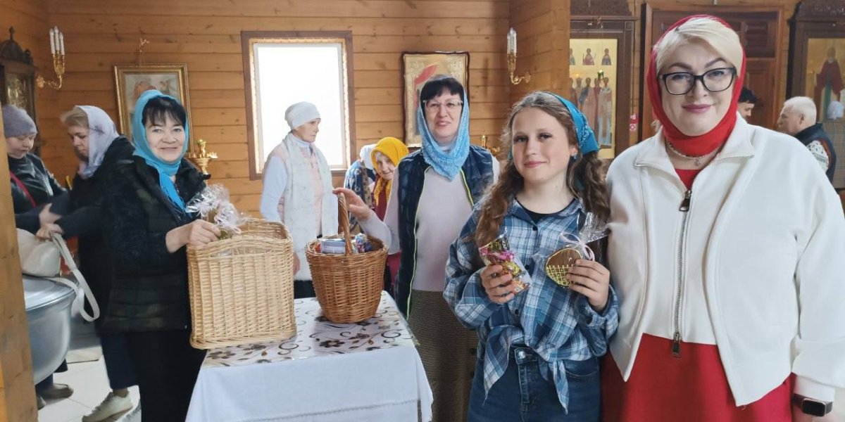 В храме преподобного Серафима Саровского