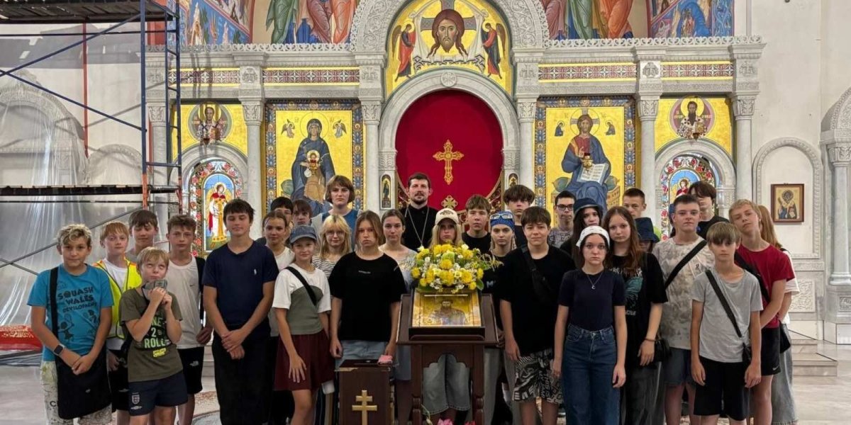 В храме святителя Василия Великого