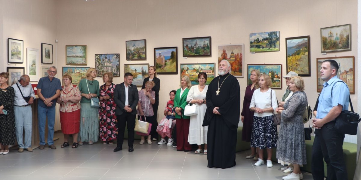 В картинной галерее Жлобинского музея