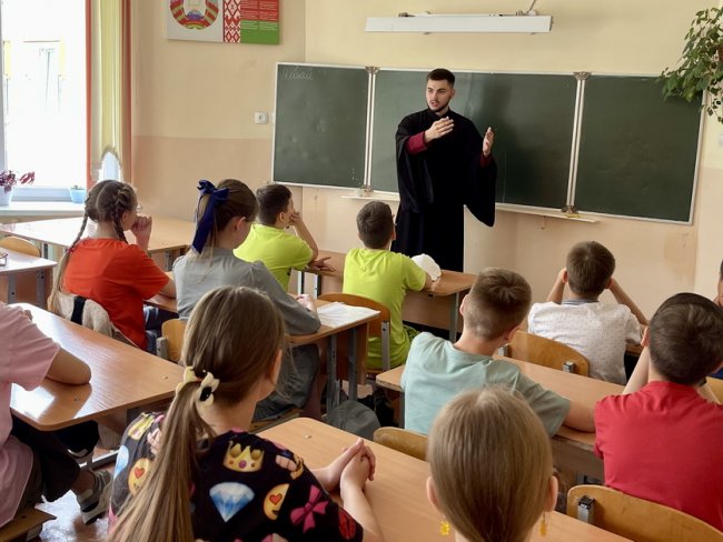 Беседу ведёт диакон Георгий Чичов