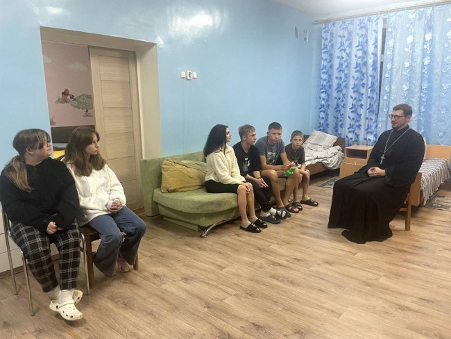 Беседу ведёт иерей Андрей Исаев