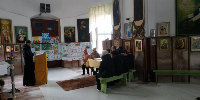 Урок ведёт протоиерей Евгений Межуев