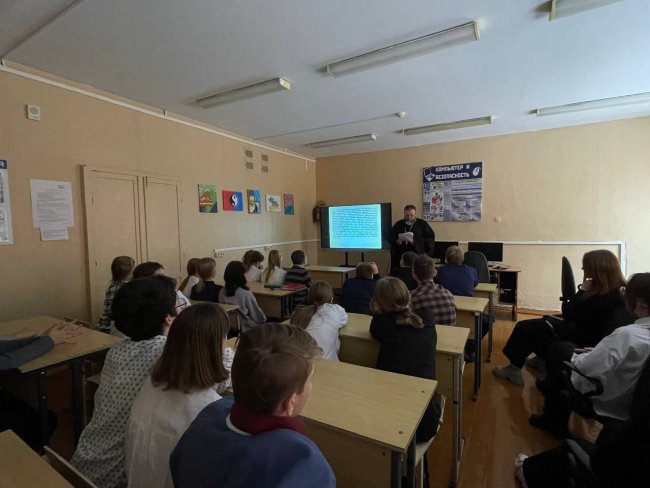 Беседу ведёт иерей Василий Терешков
