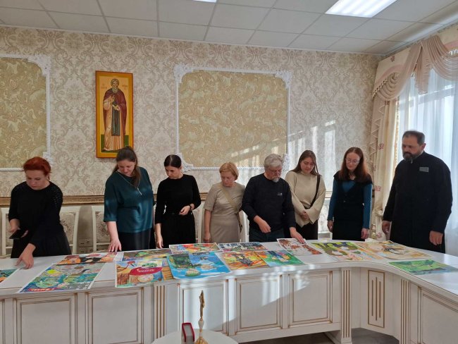 Жюри за работой