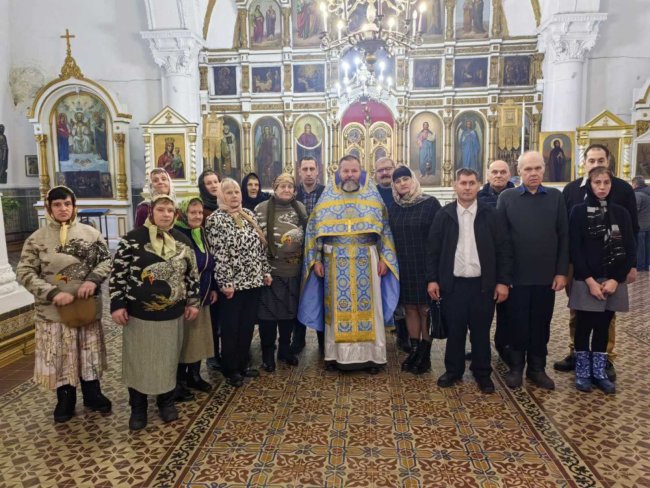 В храме Всех Святых аг.Пиревичи