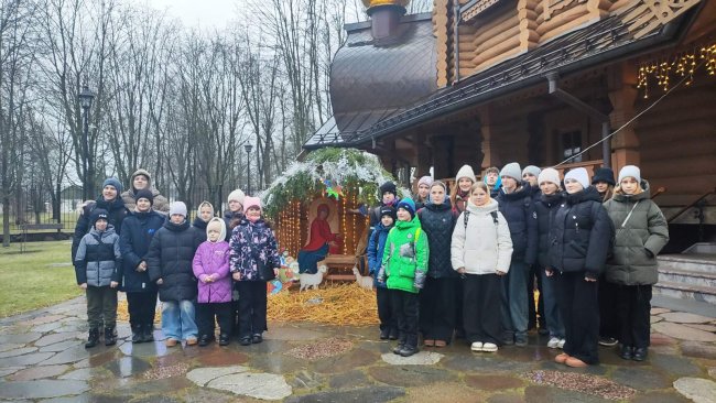 Воскресная школа прихода храма святителя Василия Великого в г.Жлобине