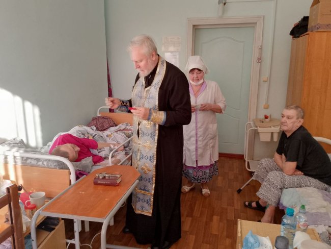 В хосписе
