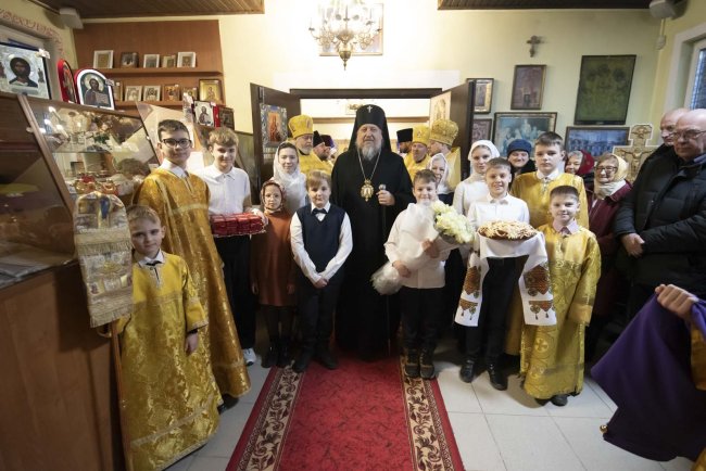 В храме святого мученика Иоанна Воина