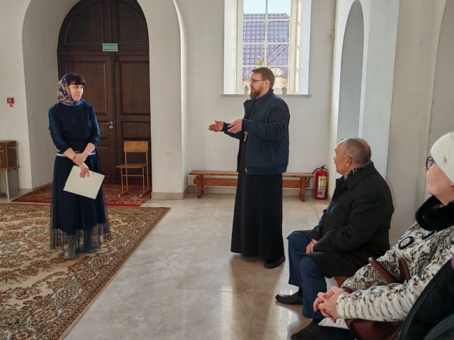 Экскурсия в храме святителя Василия Великого