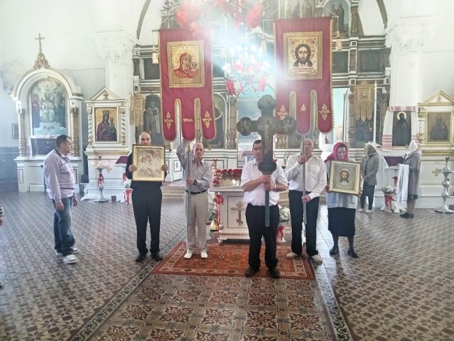 В храме Всех Святых аг.Пиревичи