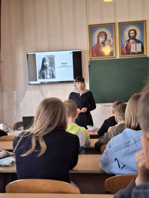Занятие ведёт Елена Ивановна Рябица