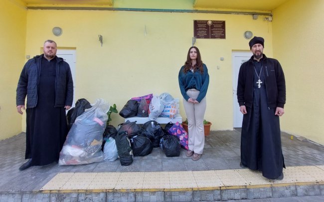 Одежда и обувь переданы в СПЦ