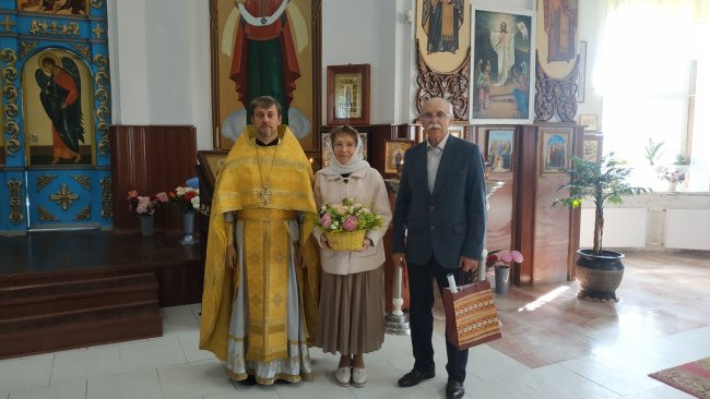 С супружеской четой Лубневских