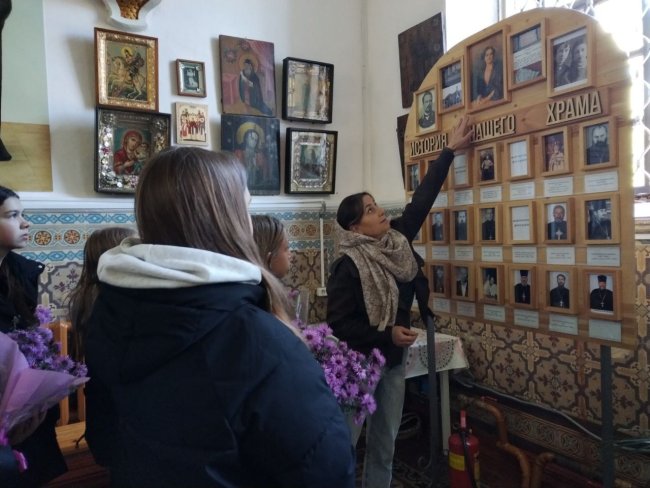 В храме Всех Святых аг.Пиревичи