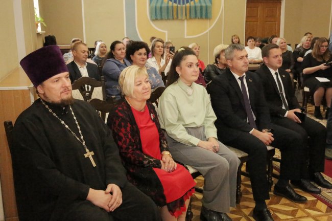 На торжественном приёме