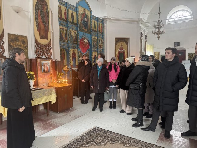В храме Покрова Пресвятой Богородицы в Стрешине