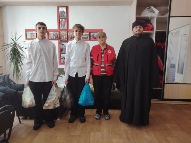 В районной организации Красного Креста