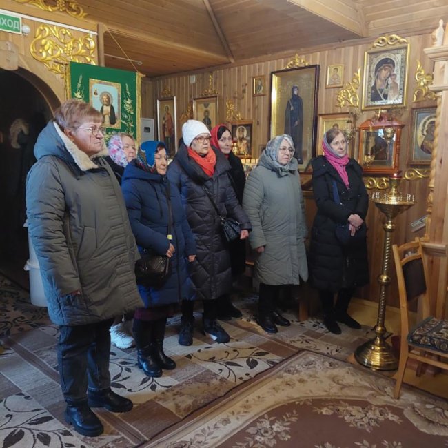 В монастыре