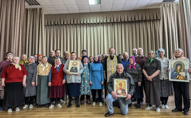 В социальном пансионате "Дубрава"