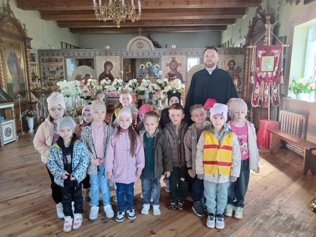 В храме святого мученика Иоанна Воина