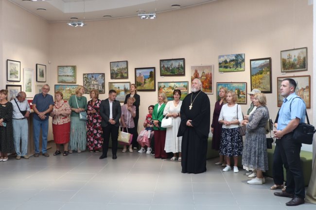 В картинной галерее Жлобинского музея